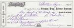 River Queen Tug to John B. Wilbor, Receipt