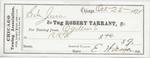 Robert Tarrant, Tug to Jura, Receipt