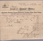 Samuel Price to Jura, Receipt