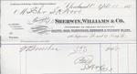 Sherwin, Williams & Co. to S. A. Wood, Receipt