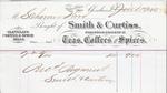 Smith & Curtiss to S. A. Wood, Receipt