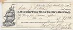 Starke Brothers Tug to John B. Wilbor, Receipt