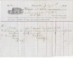 T. Walton to Mystic, Bill of Lading