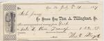 Thomas A. Tillinghast, Tug to Jura, Receipt