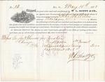 W. L. Scott & Co.  to John B. Wilbor, Bill of Lading