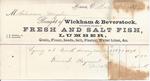 Wickerham & Beverstock to Mystic, Receipt