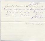 Wm. Shupe to S. A. Wood, Receipt