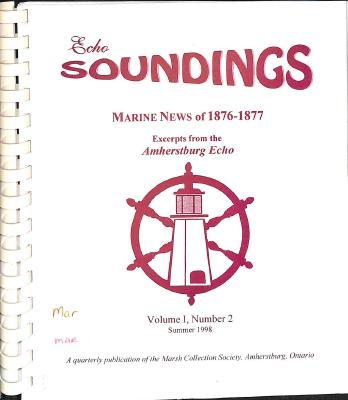 Echo Soundings: Marine News of 1876-1877