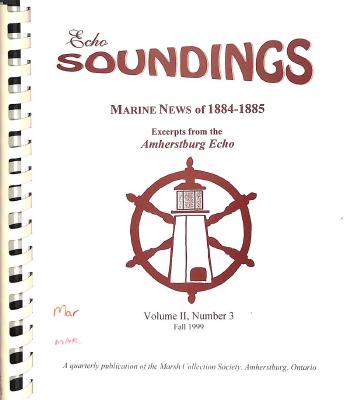 Echo Soundings: Marine News of 1884-1885