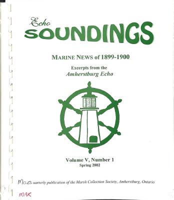 Echo Soundings: Marine News of 1899-1900