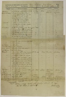 La Grange, Manifest, 21 July 1830