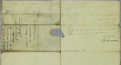 Treasury Re Boat, Letter, 10 March 1819