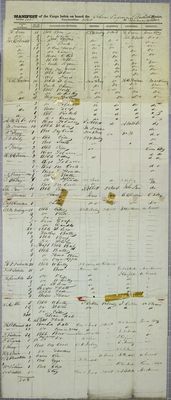 La Grange, Manifest, 24 March 1828