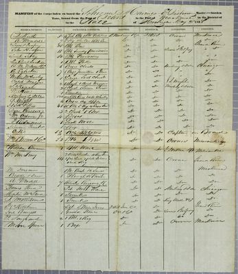 Marengo, Manifest, 2 May 1838