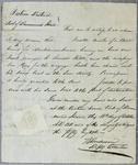 Manifest, boat, Jenette, 18 October 1818