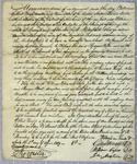 Contract for repairs and boat, Revenue Cutter A. J. Dallas, 1 April 1819