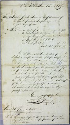 Letter, John J. Deming to Adam D. Stuart, 15 June 1819