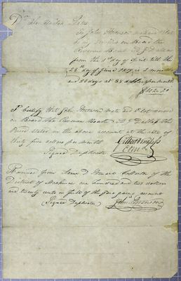 Receipt, John Stevenson, 26 June 1819