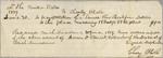 Receipt, Chesley Blake, 30 June 1819