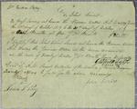 Receipt, John Lorin, 31 October 1819