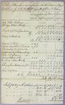 Bethelot, Invoice, 18 September 1820