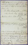 Biddle, Invoice, 30 September 1820