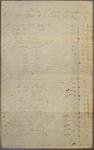 Invoice, Charles O. Ermatinger, 5 August 1823