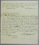 Penetanguishene, Manifest, 10 September 1835