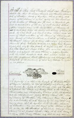 Two Brothers, Manifest, 19 May 1843