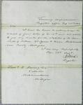 Treasury Department, letter, 28 September 1844