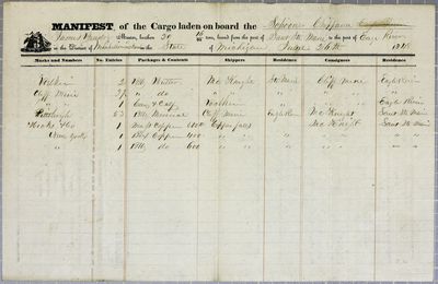 Chippewa, Manifest, 26 June 1848