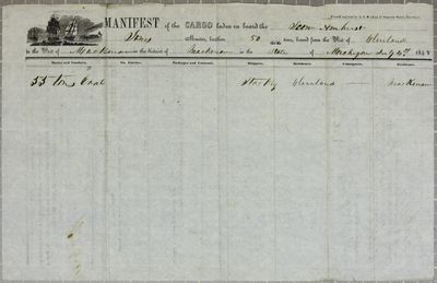 Amherst, Manifest, 4 July 1848