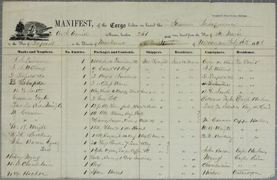 Independence, Manifest, 16 July 1848