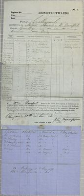 Louisiana, Manifest, 20 June 1856