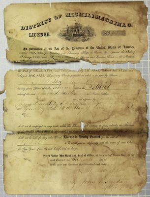 Island, License, 13 June 1861