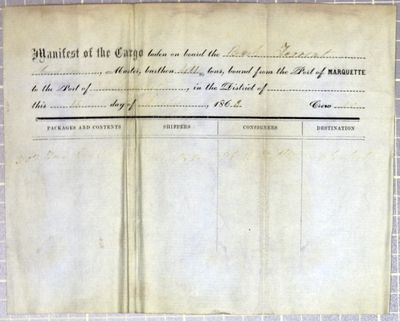 Torrent, Manifest, 15 July 1863