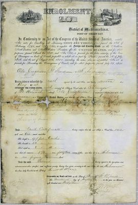 Ebenezer, Enrolment, 19 September 1863