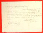 Merinda, Permit, 21 April 1847