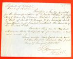 Detroit, Permit, 1 August 1848