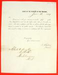 Office of the Solicitor of the Treasury, re number 15 of the New Regulations, Circular, 16 June 1849