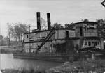 Dredge Leland awaiting scrapping