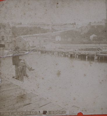 Fort Mackinac from Dock