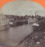 Ste. Marie Ship Canal, Steamers in Transit