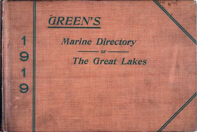 Green's Marine Directory of the Great Lakes, 1919