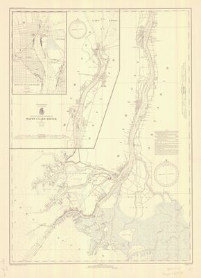 Saint Clair River, 1937