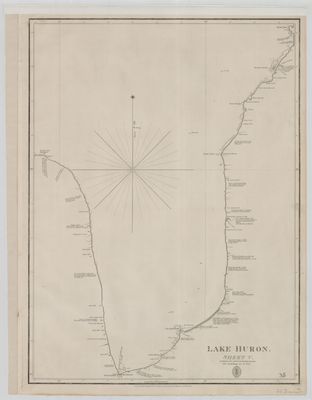 Lake Huron. Sheet V [1822]