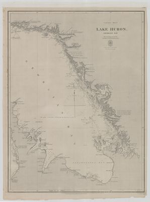 Lake Huron. Georgian Bay [1822, 1864]