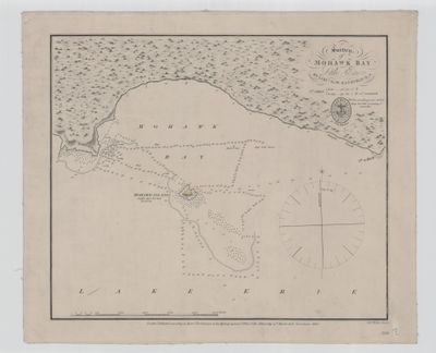 Survey of Mohawk Bay, Lake Erie [1828, 1861]