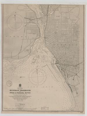 Buffalo Harbour and Head of Niagara River [1897]