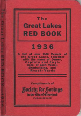 The Great Lakes Red Book, 1936